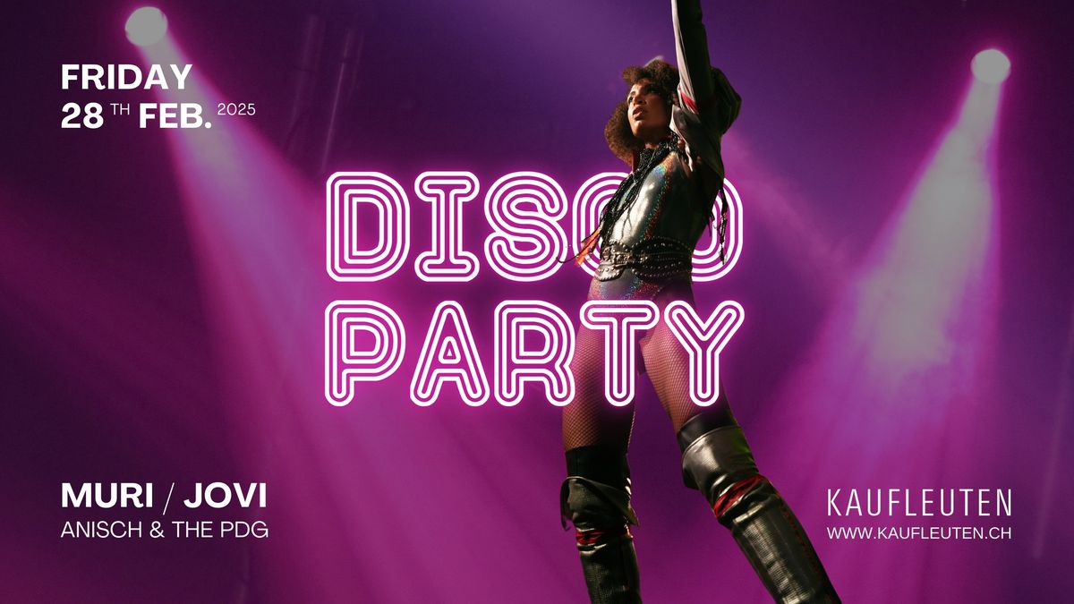 DISCO PARTY | Kaufleuten Club