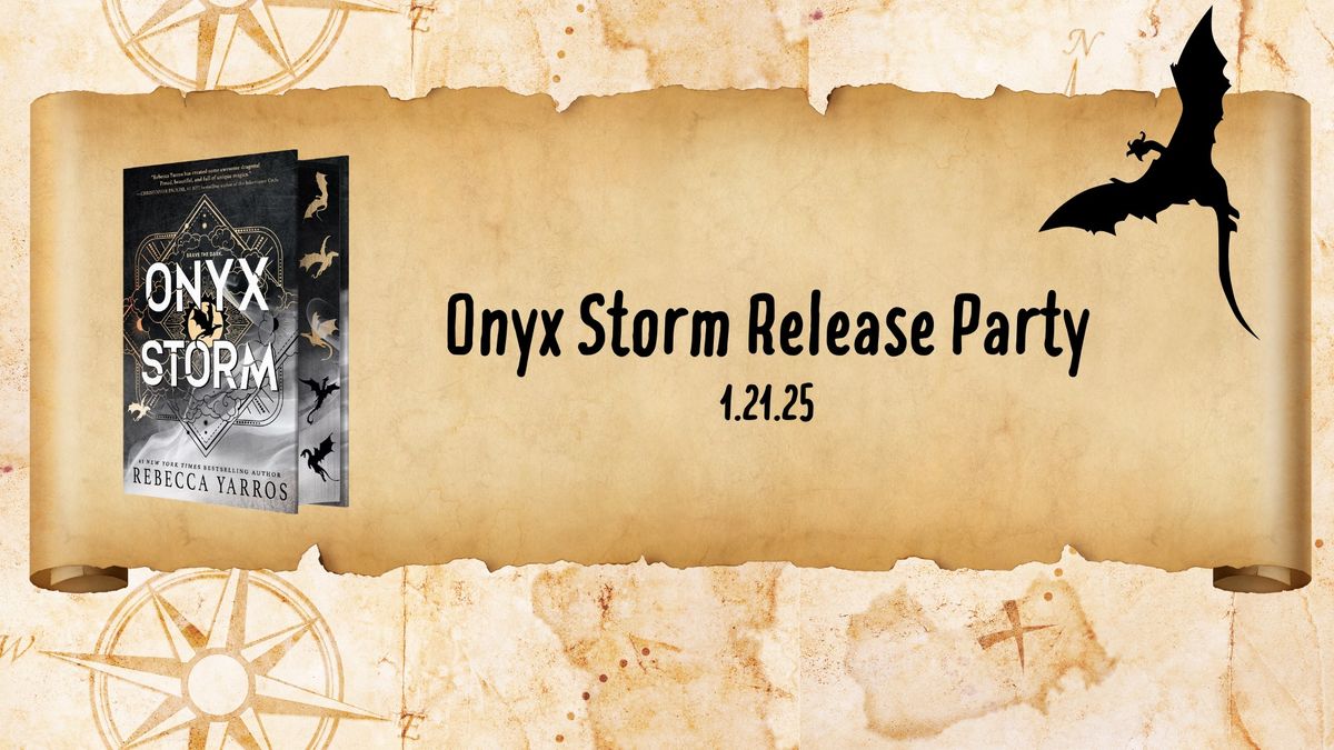 Onyx Storm Book Release Party