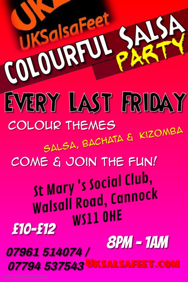 Colourful Salsa Party (PAISLEY)