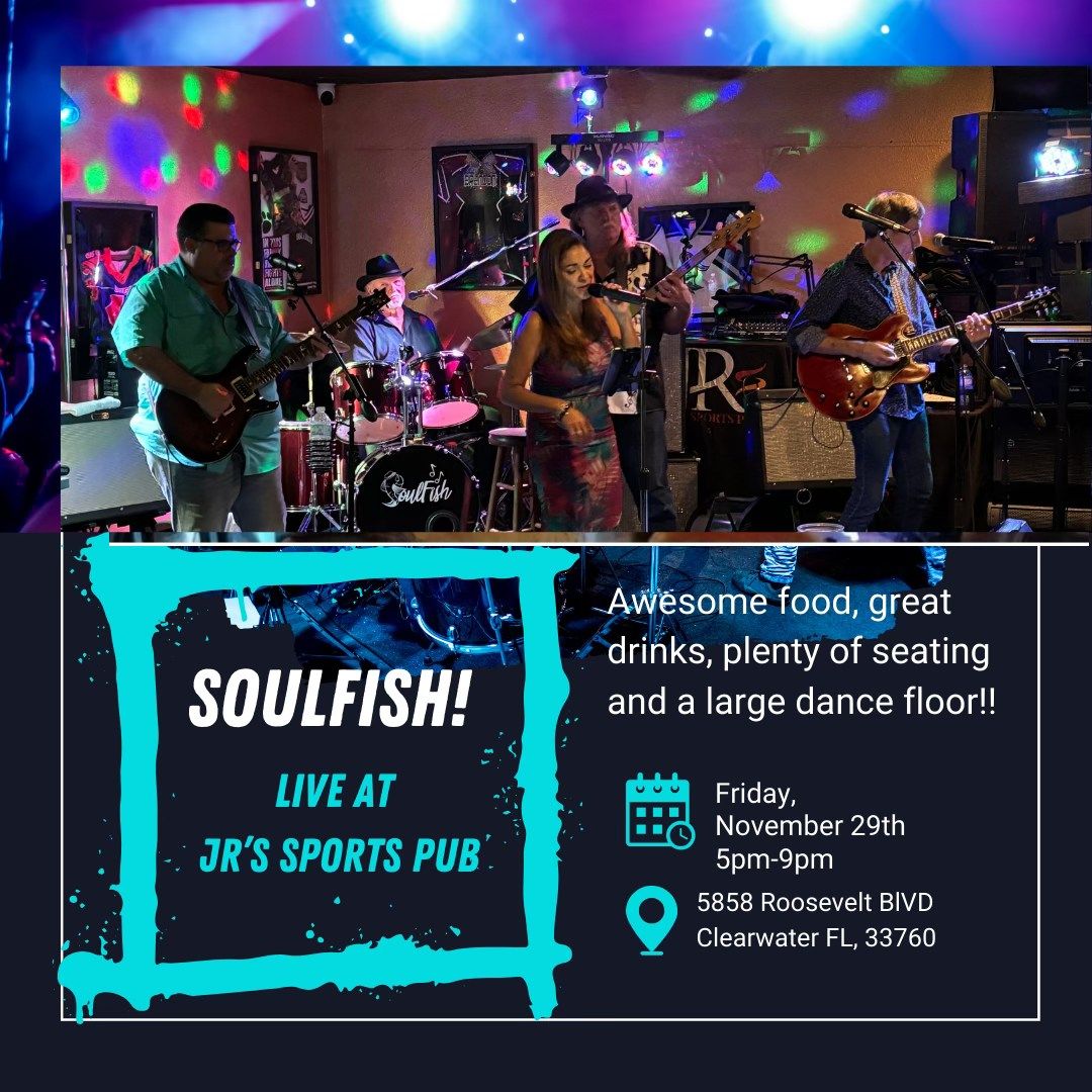 SoulFish Live at JR's Sports Pub