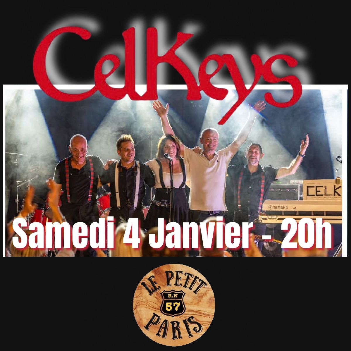 Concert Celkeys - le Petit Paris 