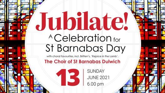 Jubilate: A Choral Celebration for St Barnabas Day