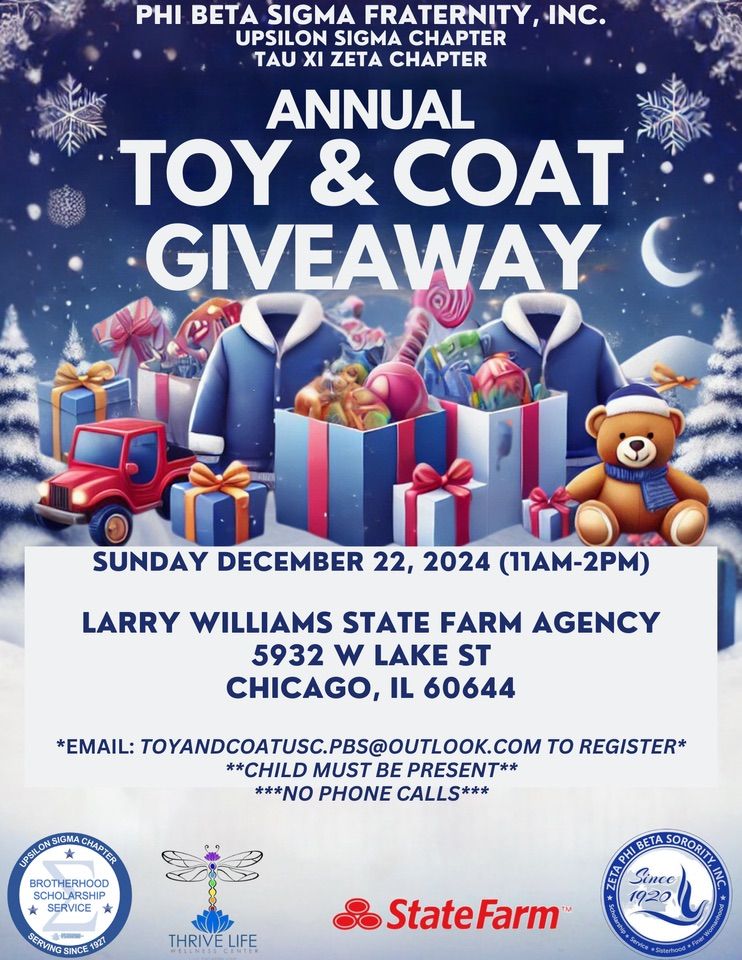 Annual Toy & Coat Giveaway