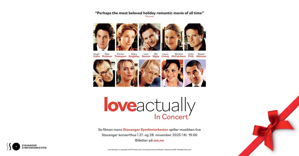 Love Actually in Concert