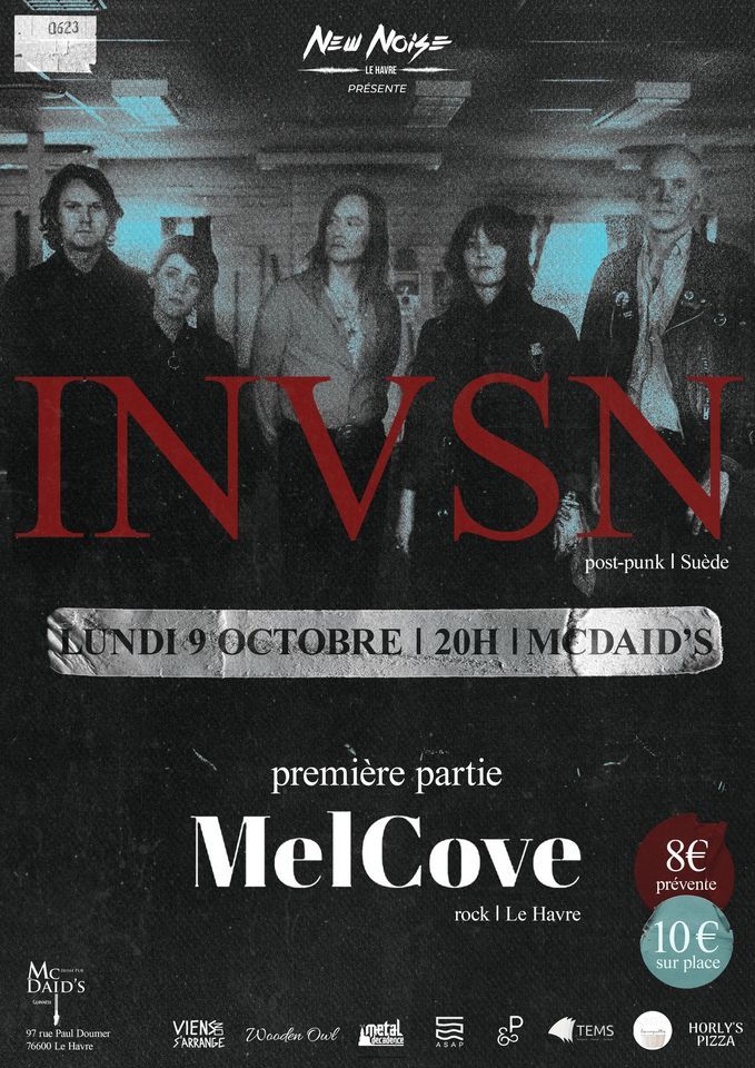 INVSN en concert au Mc Daid's \/\/ 1ere partie MelCove