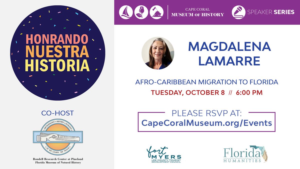 Speaker Series: Afro-Caribbean Migration To Florida