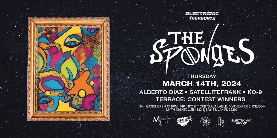 Electronic Thursdays Presents: The Sponges | 3.14.24