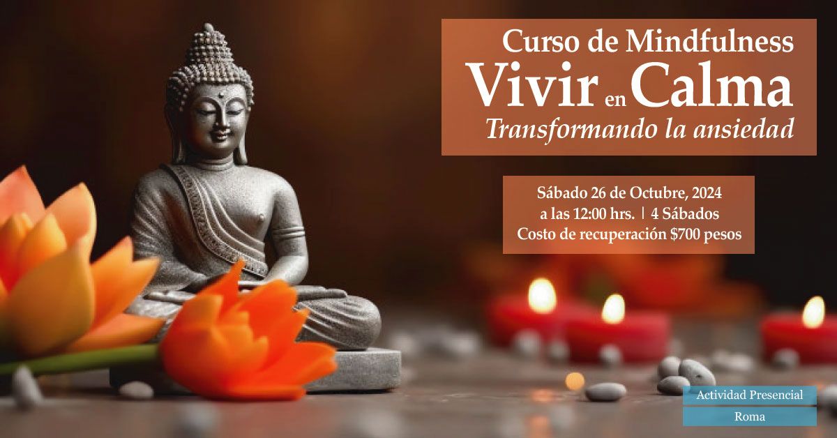 Curso de Mindfulness: Vivir en Calma, Transformando la Ansiedad