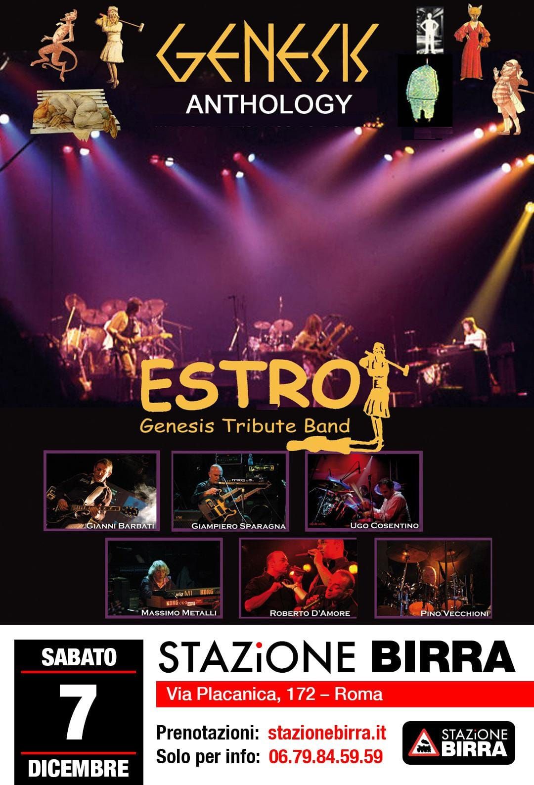 ESTRO GENESIS TRIBUTE BAND 