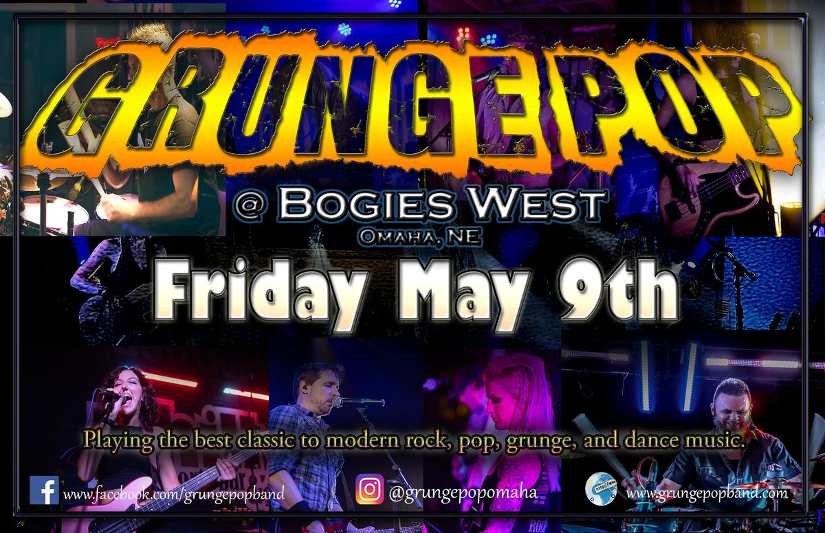 Grunge Pop spring party at Bogies!