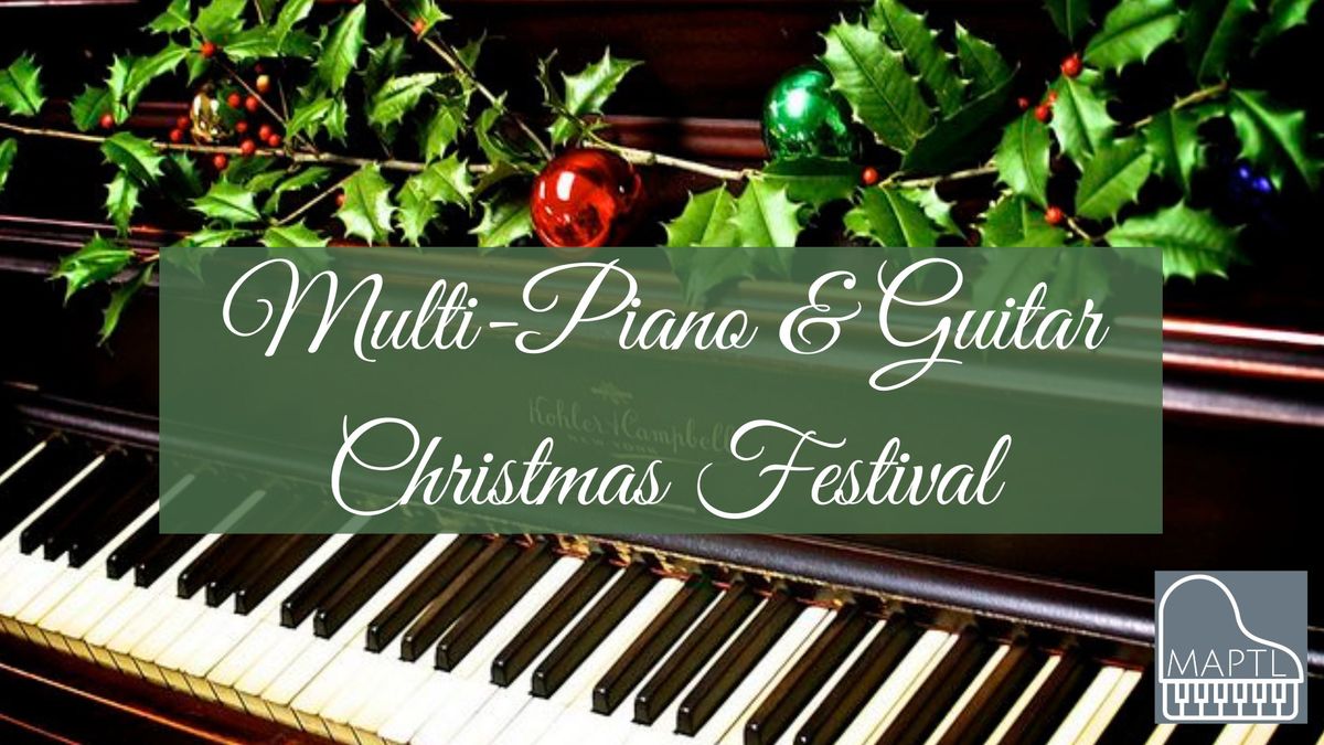 Multi-Piano & Guitar Christmas Festival