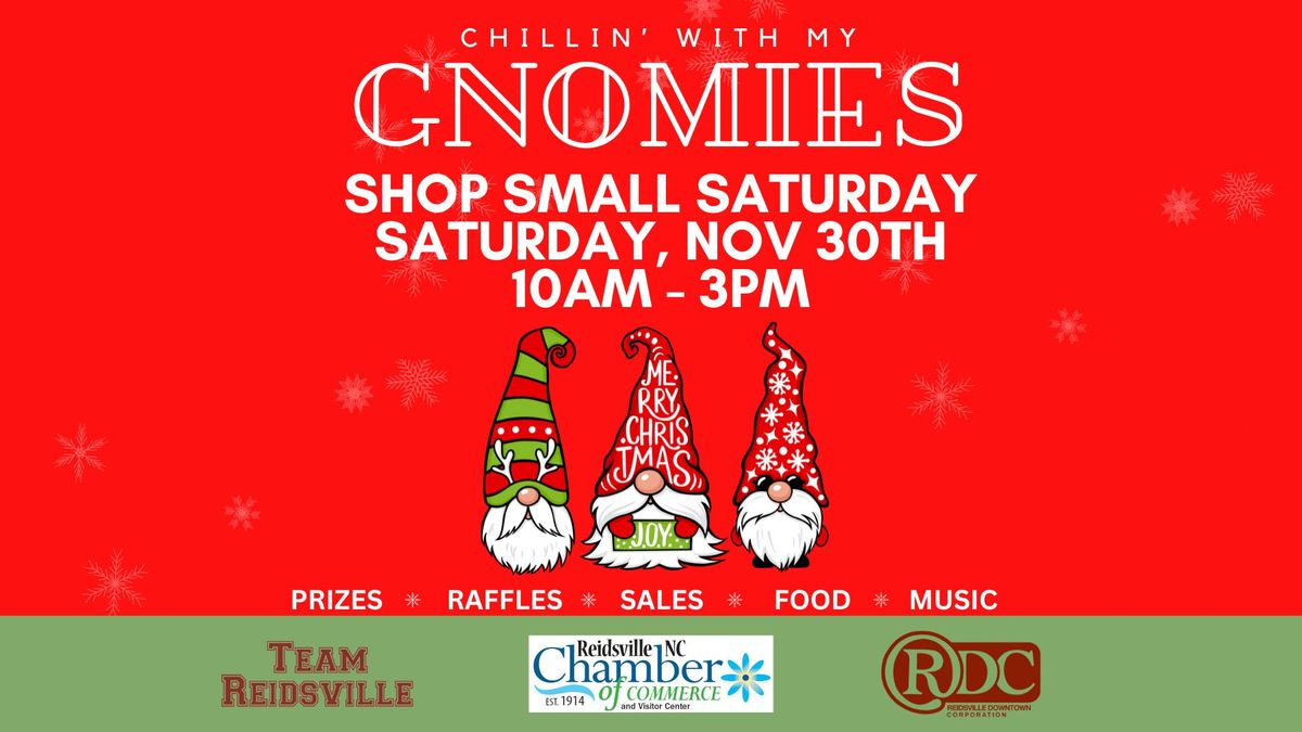 Shop Small Saturday - Chillin with my Gnomies