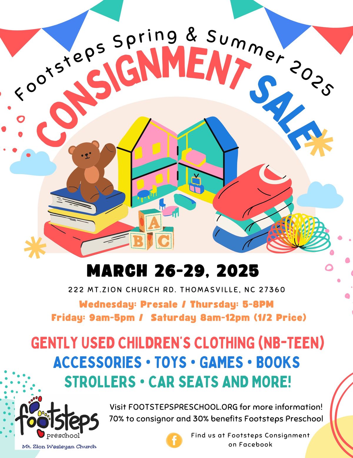 Footsteps Spring&Summer Consignment Sale