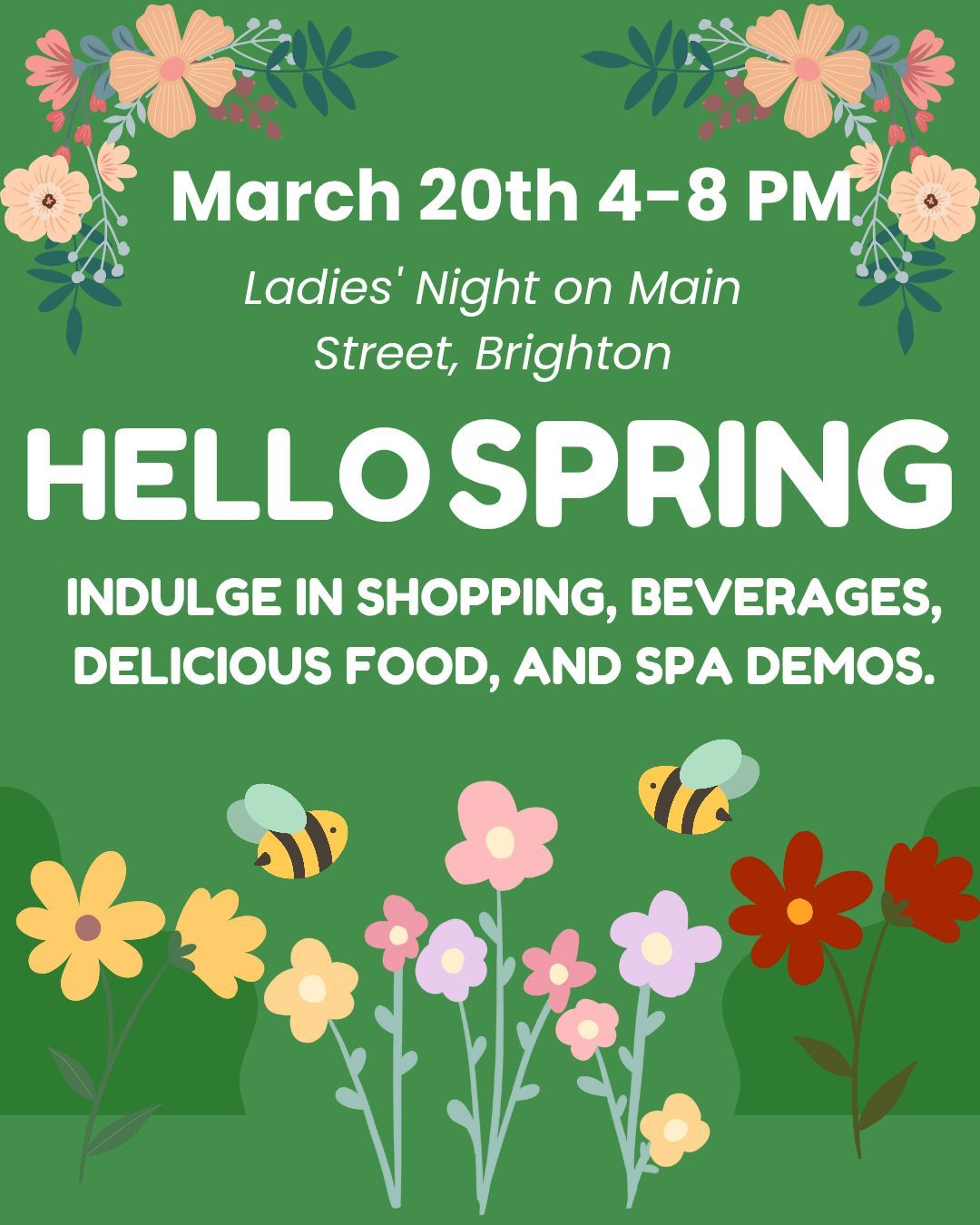 Hello Spring Ladies Night