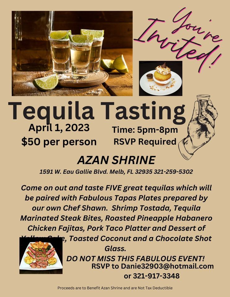 Tequila Tasting Party