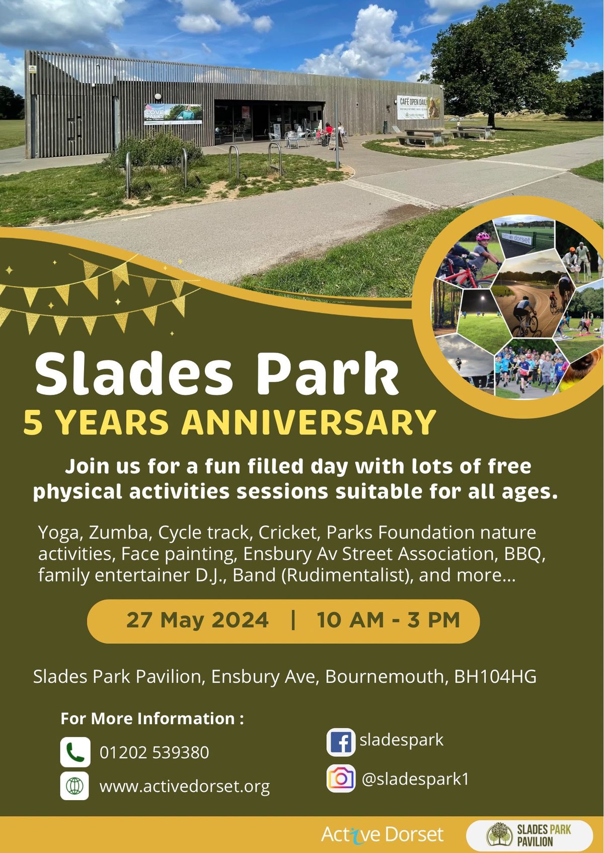 Slades Park 5 years anniversary 