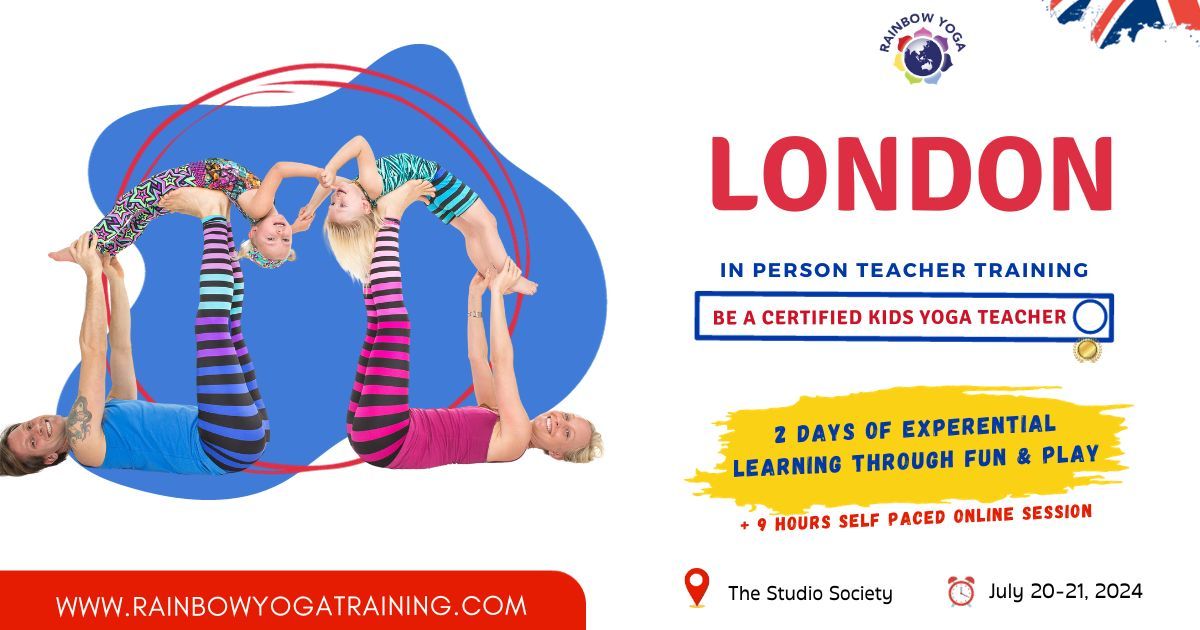 [LONDON]  2 Day In-Person And Online Kids Yoga Teacher Training