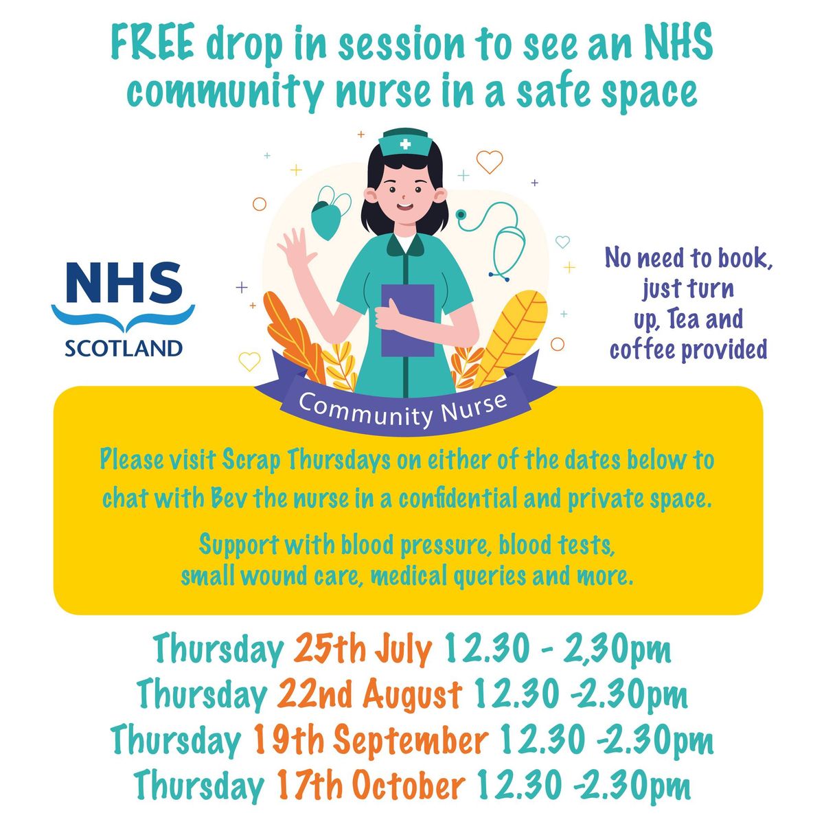 ScrapThursdays: Community Nurse Sessions