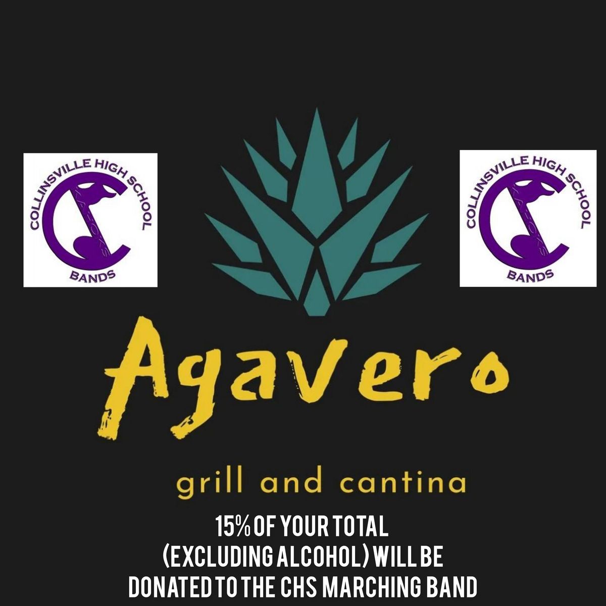 Agavero Dine to Donate!