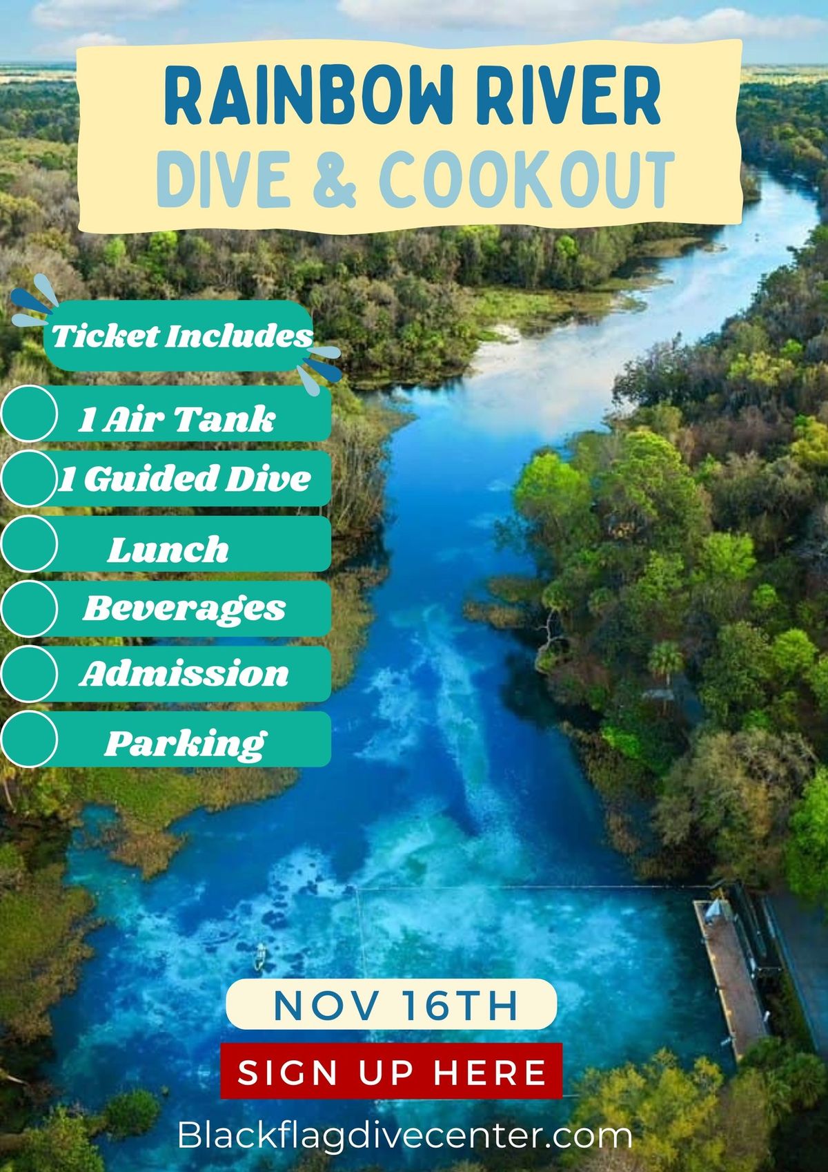 Rainbow River Dive + Cookout