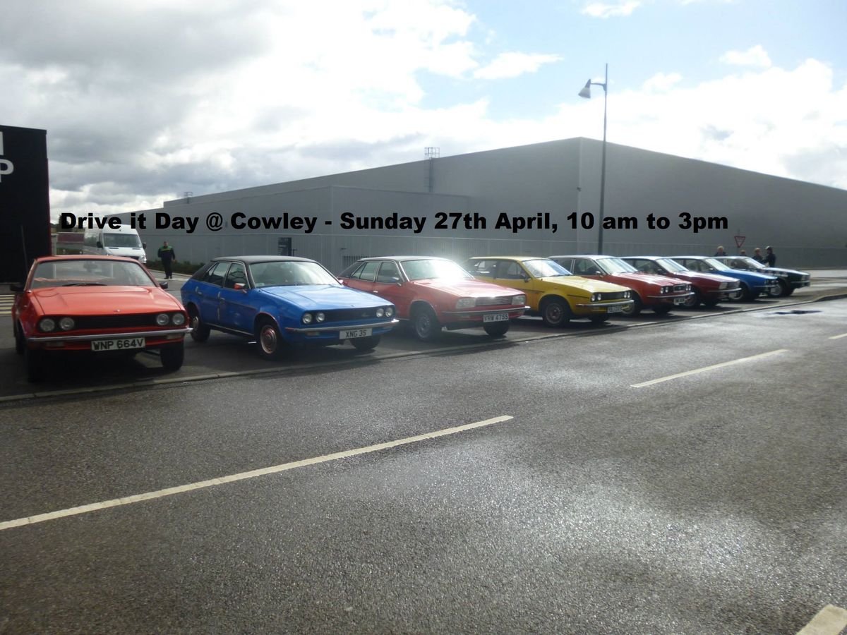 Drive it Day at Cowley celebrating 50 years of the Leyland Princess