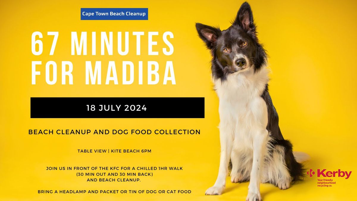(Table View) Mandela Day Beach Cleanup and Dog Food Collections Drive