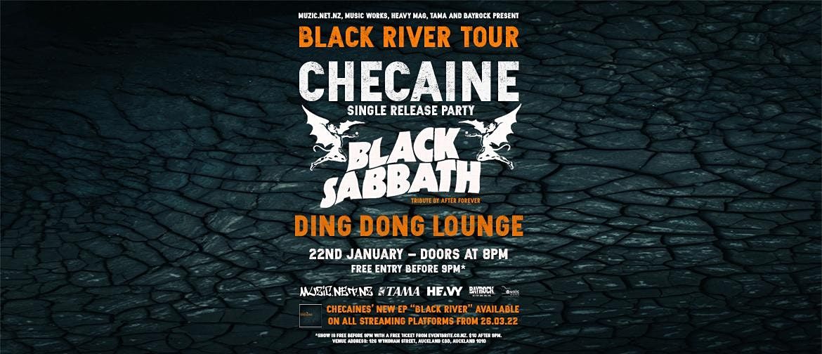 Black River Tour: Single Release Party with Black Sabbath Tribute