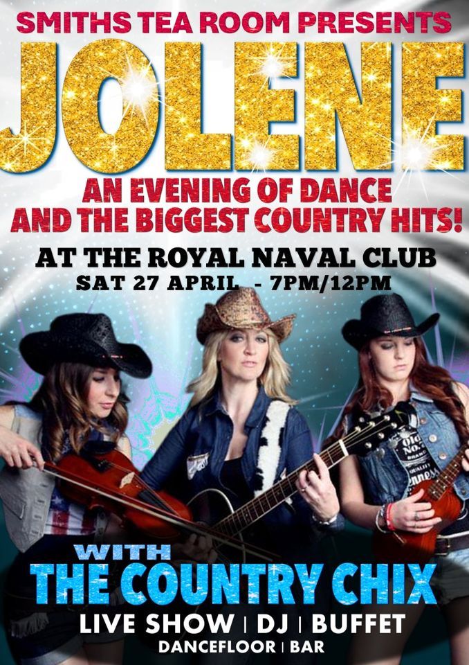 SMITHS TEA ROOM PRESENTS: JOLENE - An Evening of Dance and the biggest Country Hits!