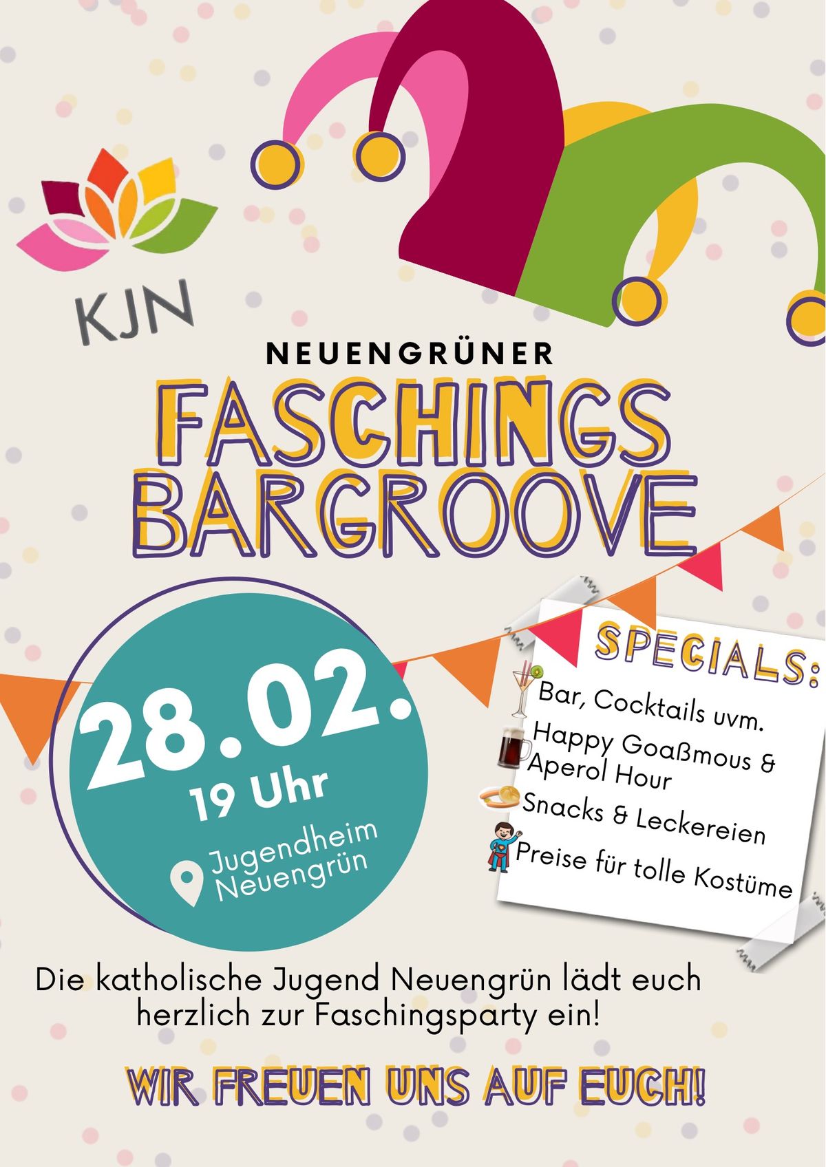 Neuengr\u00fcner Faschingsbargroove\ud83e\udd29\ud83e\udd73