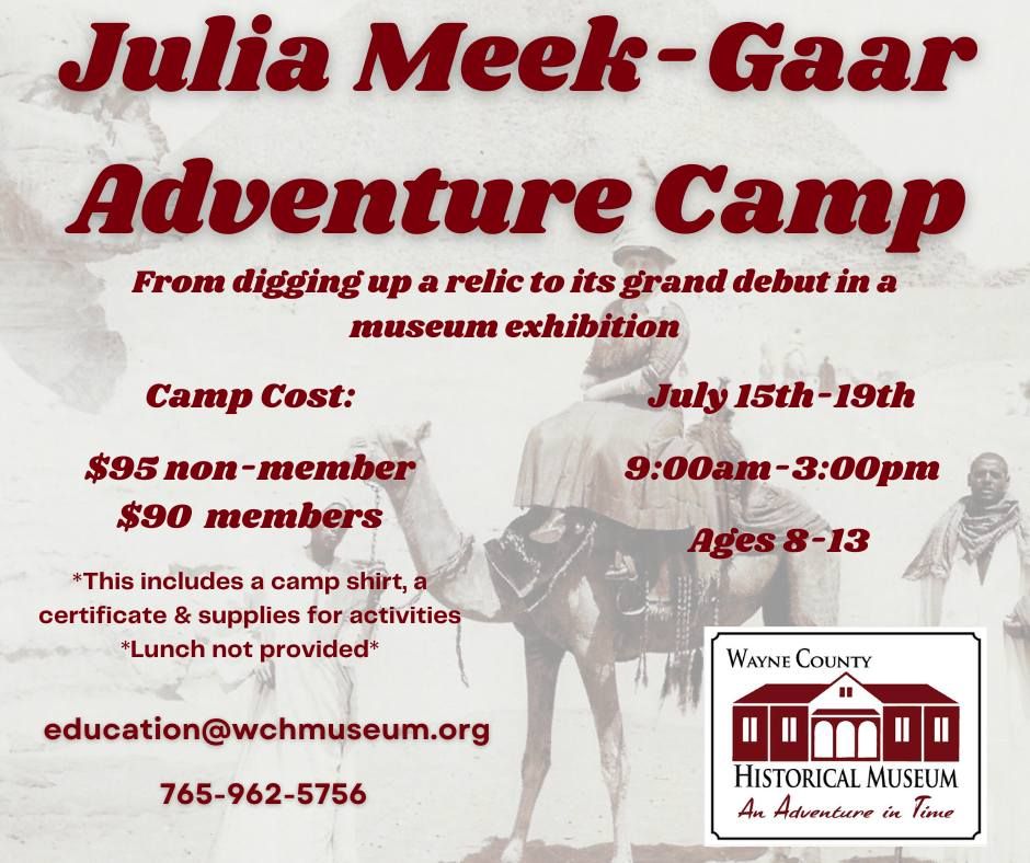 Julia Meek Gaar Adventure Camp