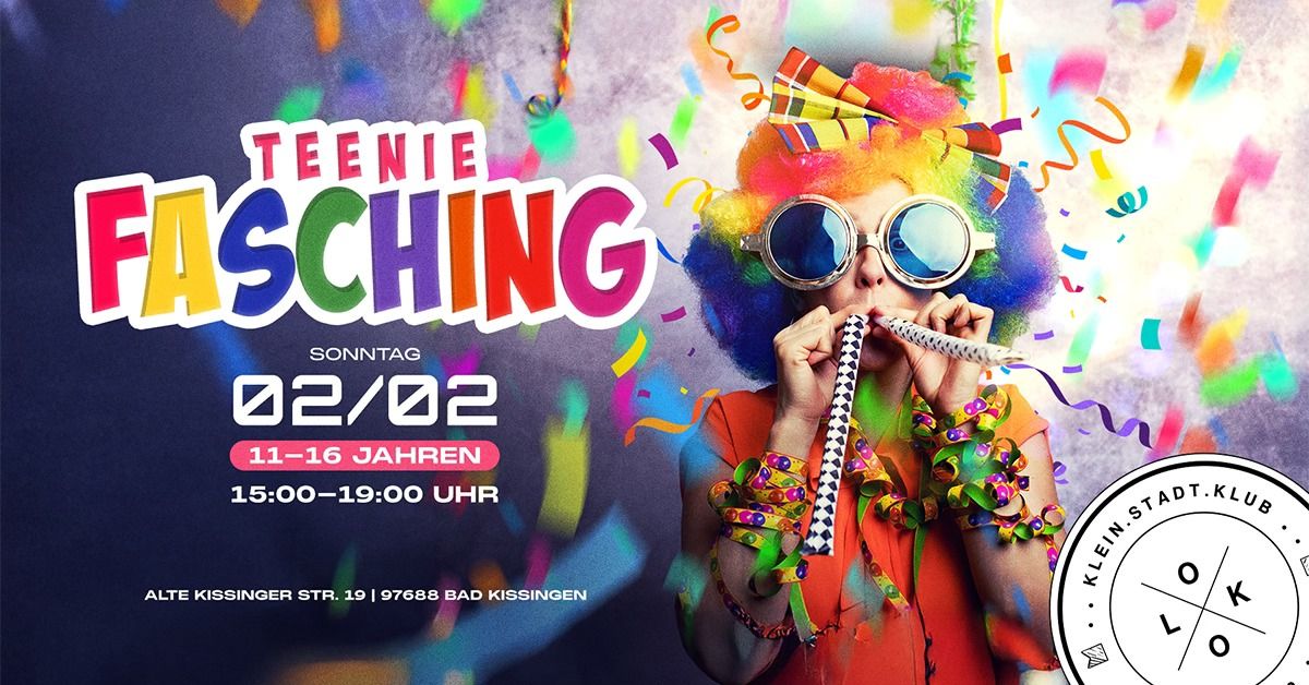 FASCHING | Teenie-Party [Sonderevent] 11+