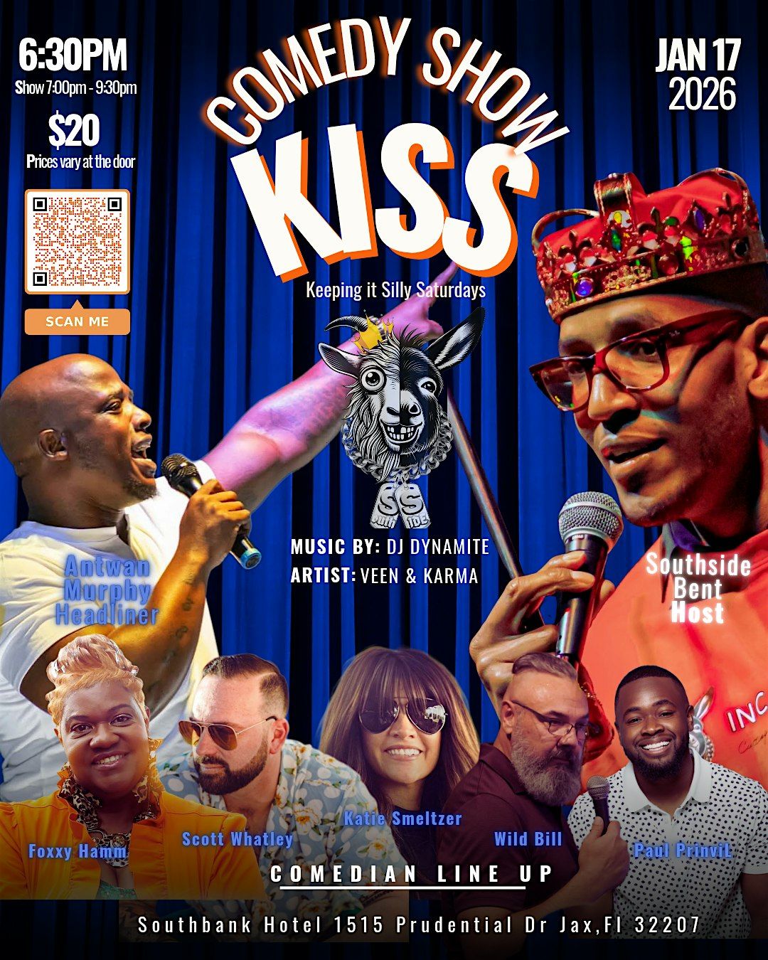 KISS COMEDY SHOW