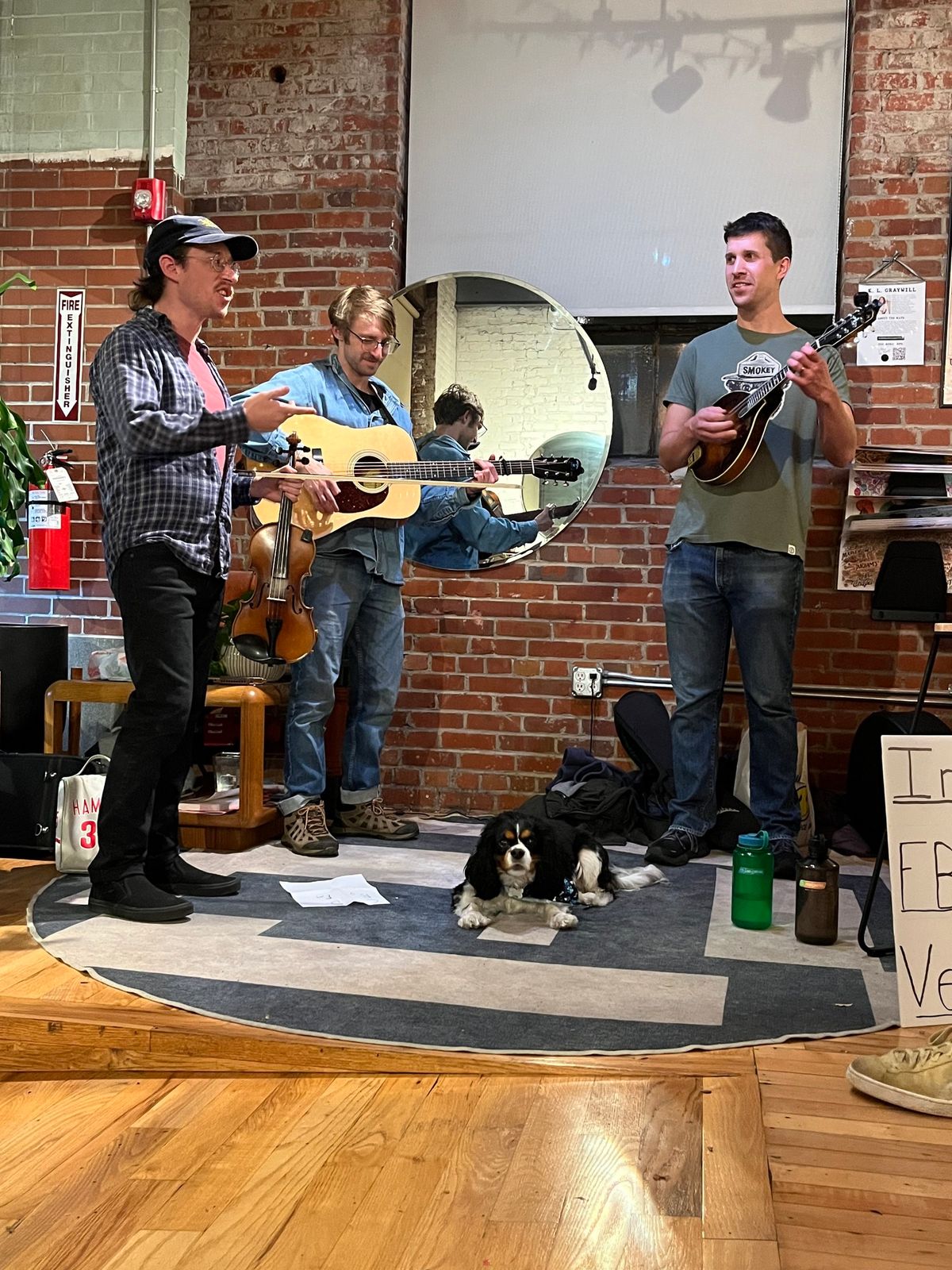 Bluegrass at Berkeley Cafe with Steadfast Pine 