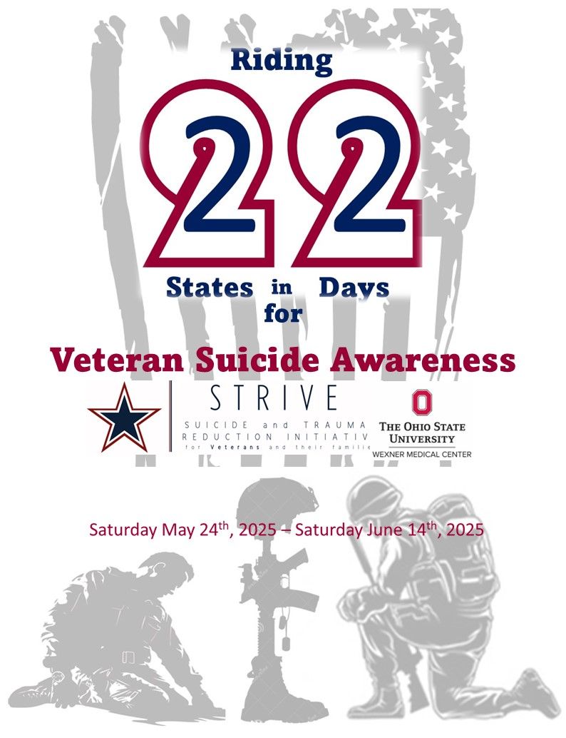 Riding 22 in 22 Veteran Suicide Awareness