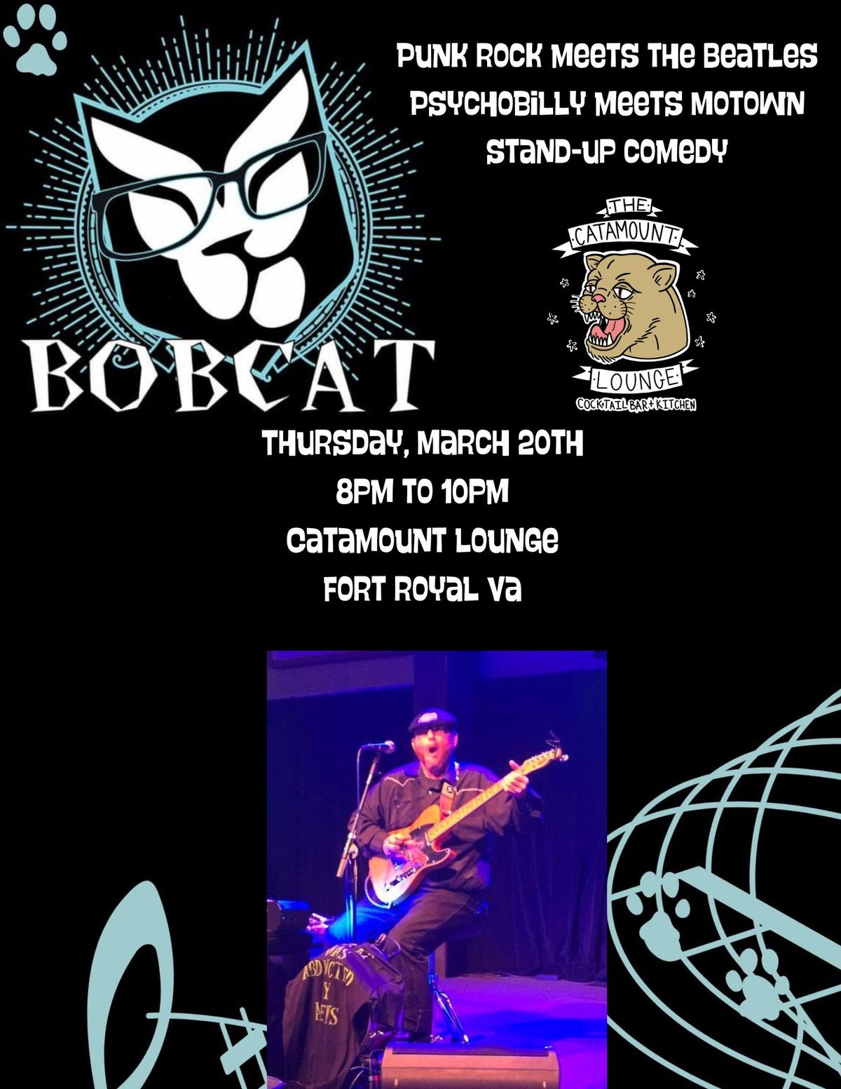 Bobcat was abducted by aliens at Catamount Lounge, Fort Royal VA