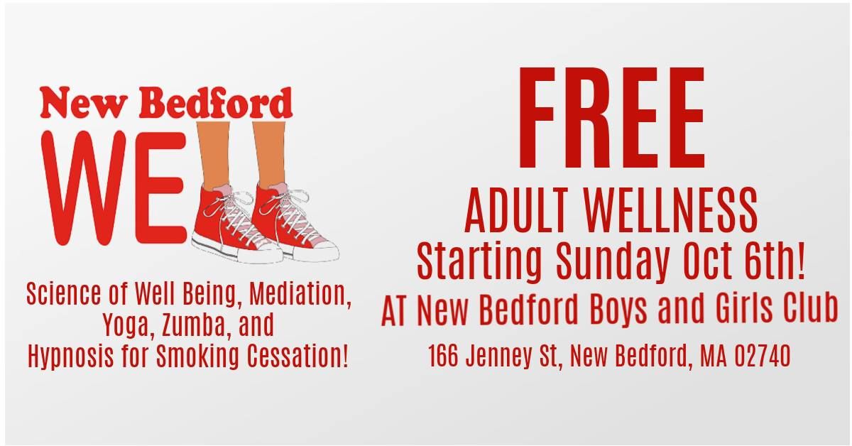 Sunday Free Adult Wellness Programming at NB Boys and Girls Club