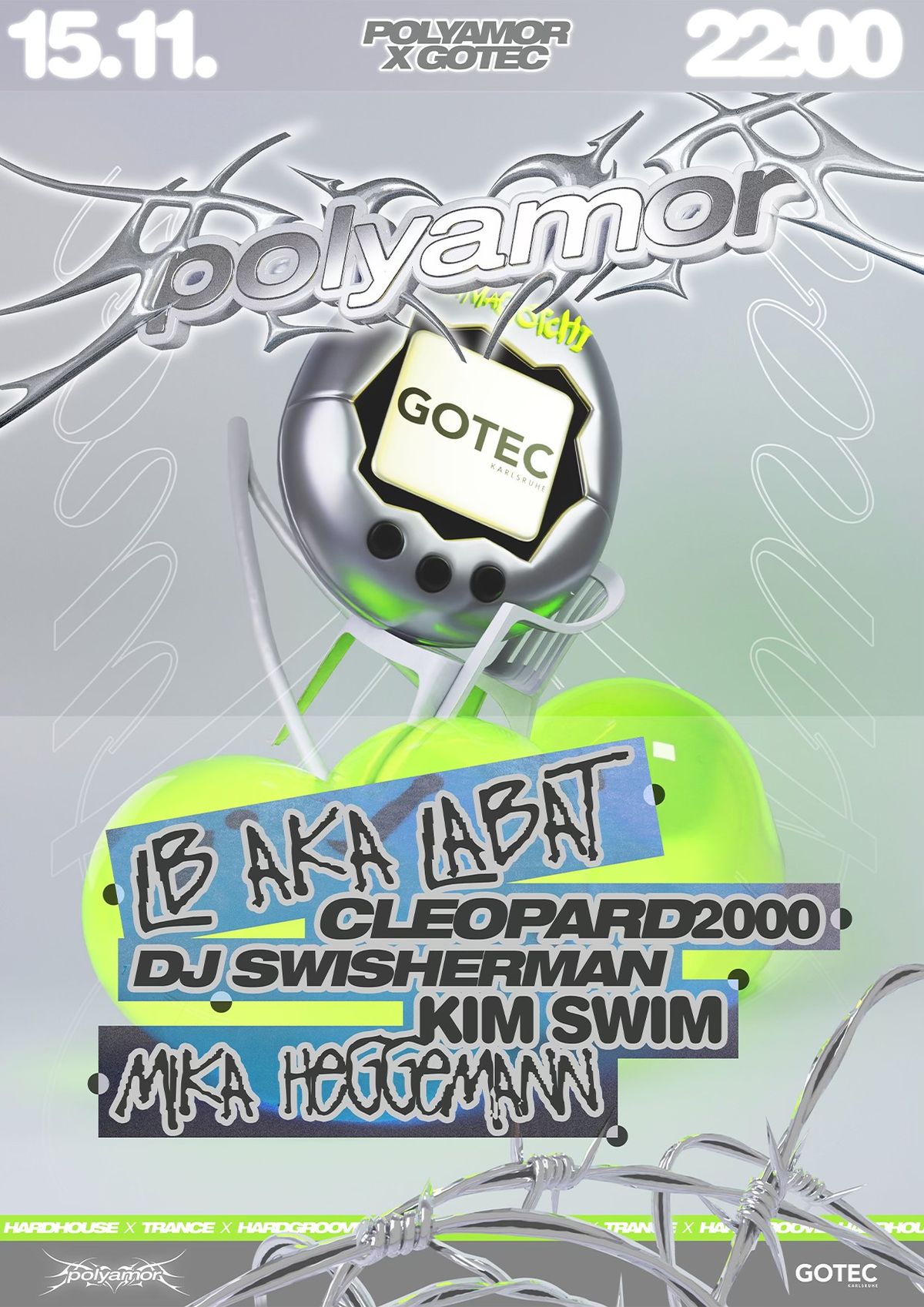 POLYAMOR w\/ LB aka LABAT , HEGGEMANN , KIM SWIM and many more..