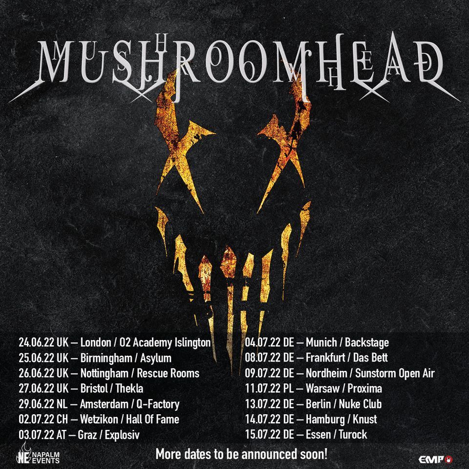 Mushroomhead + Skarlett Riot + Sickret l Backstage M\u00fcnchen