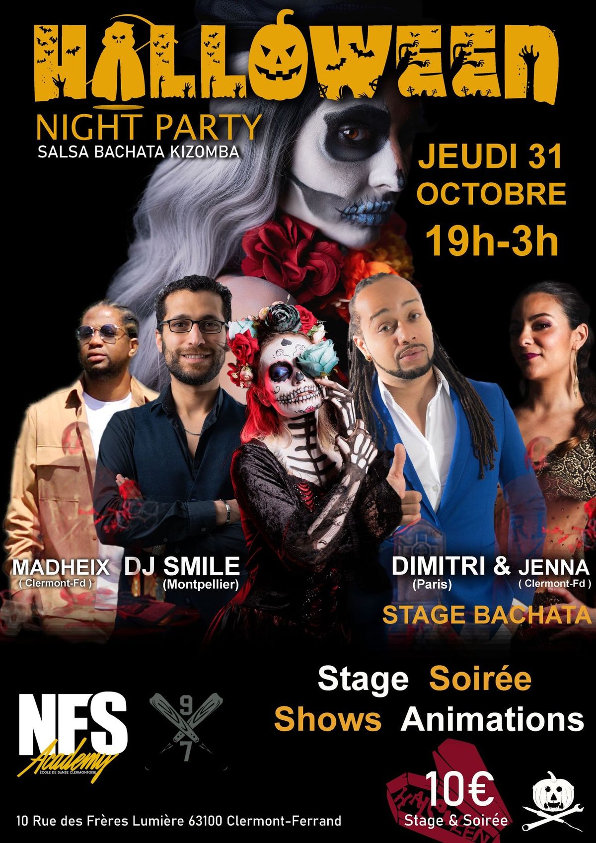 NFS HALLOWEEN NIGHT PARTY SBK 