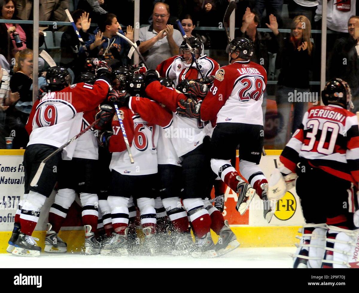 Windsor Spitfires at Ottawa 67s