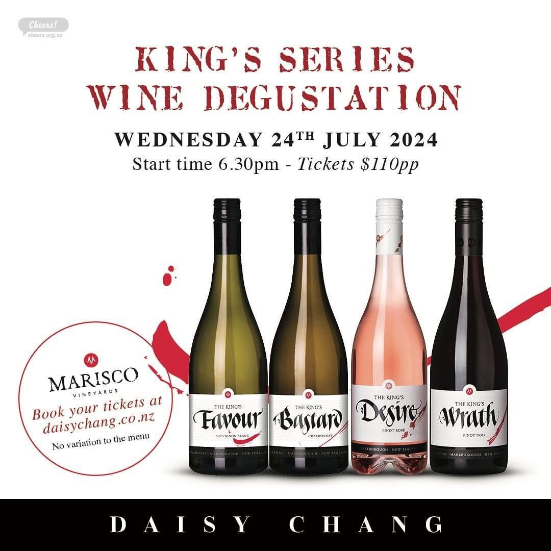 Marisco\u2019s Kings Series Wine Degustation 