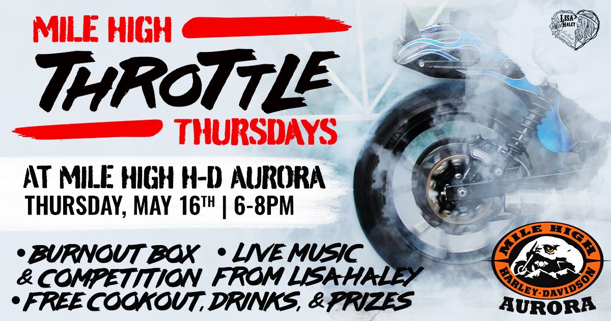 Throttle Thursday \/\/ May Bike Night