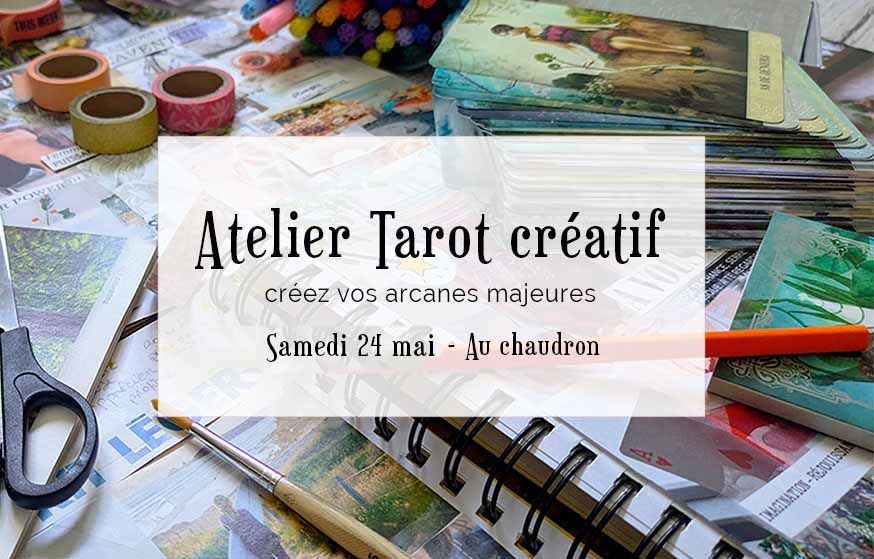 Atelier tarot cr\u00e9atif - cr\u00e9ez vos arcanes majeures