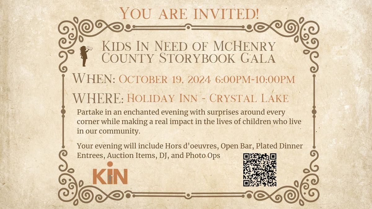 Kids In Need of McHenry County Storybook Gala