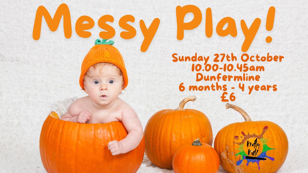 Krafty Kidz Halloween Messy Play session