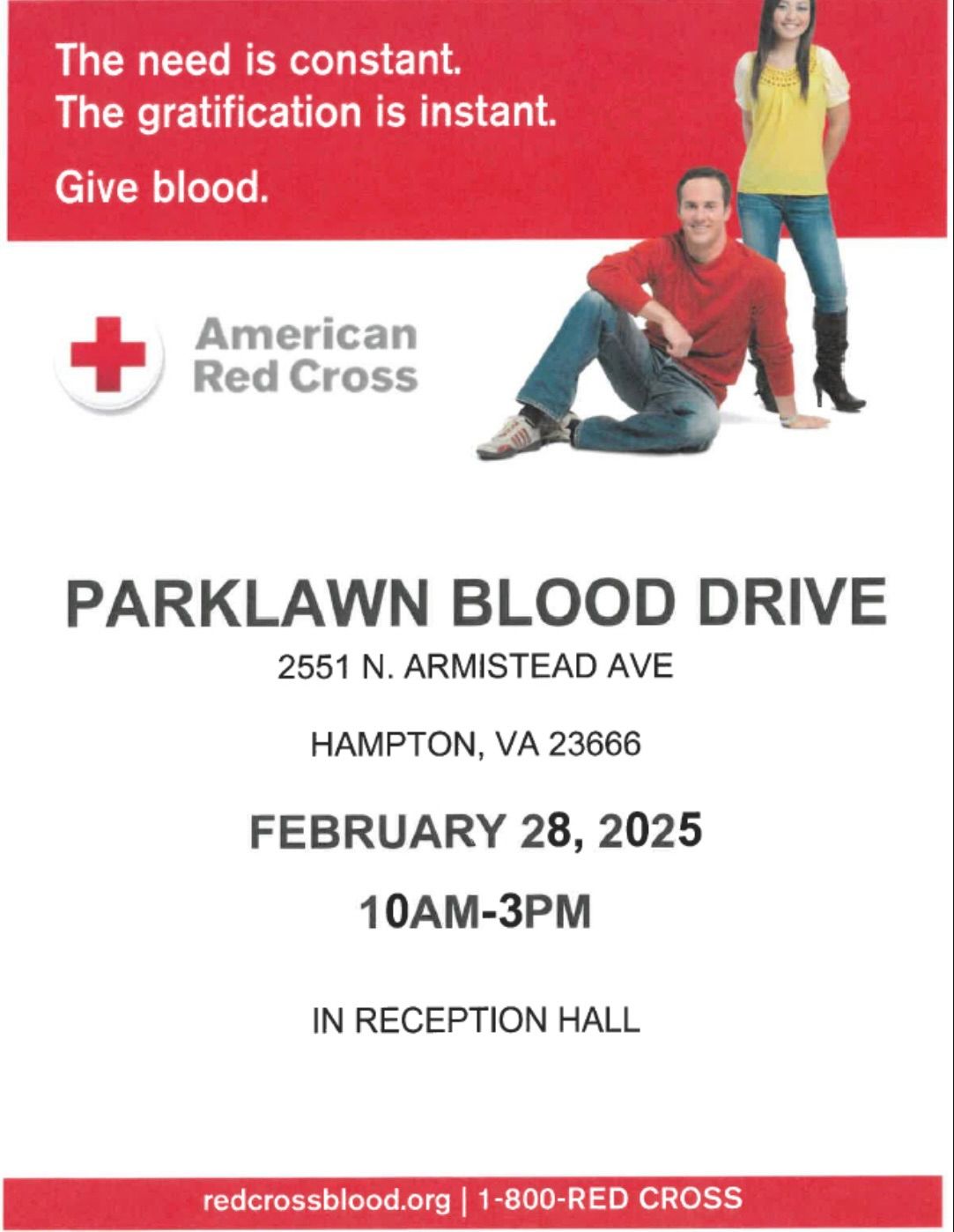 Parklawn Red Cross Blood Drive