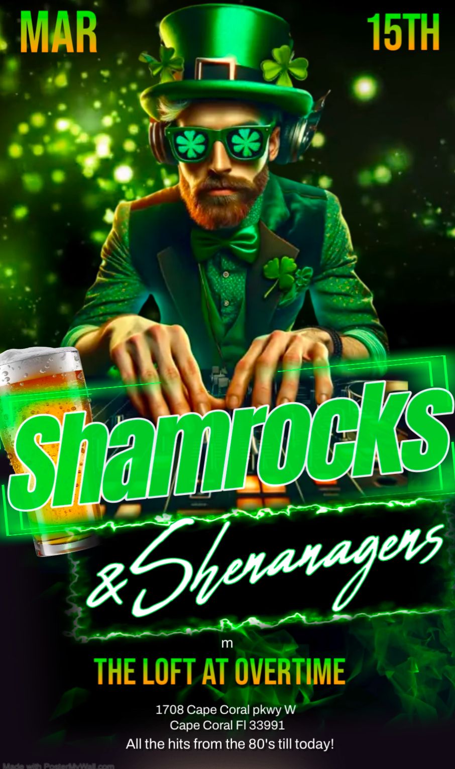 St. Patrick's Day Themed Club Night w\/ DJ Uncle Phil!