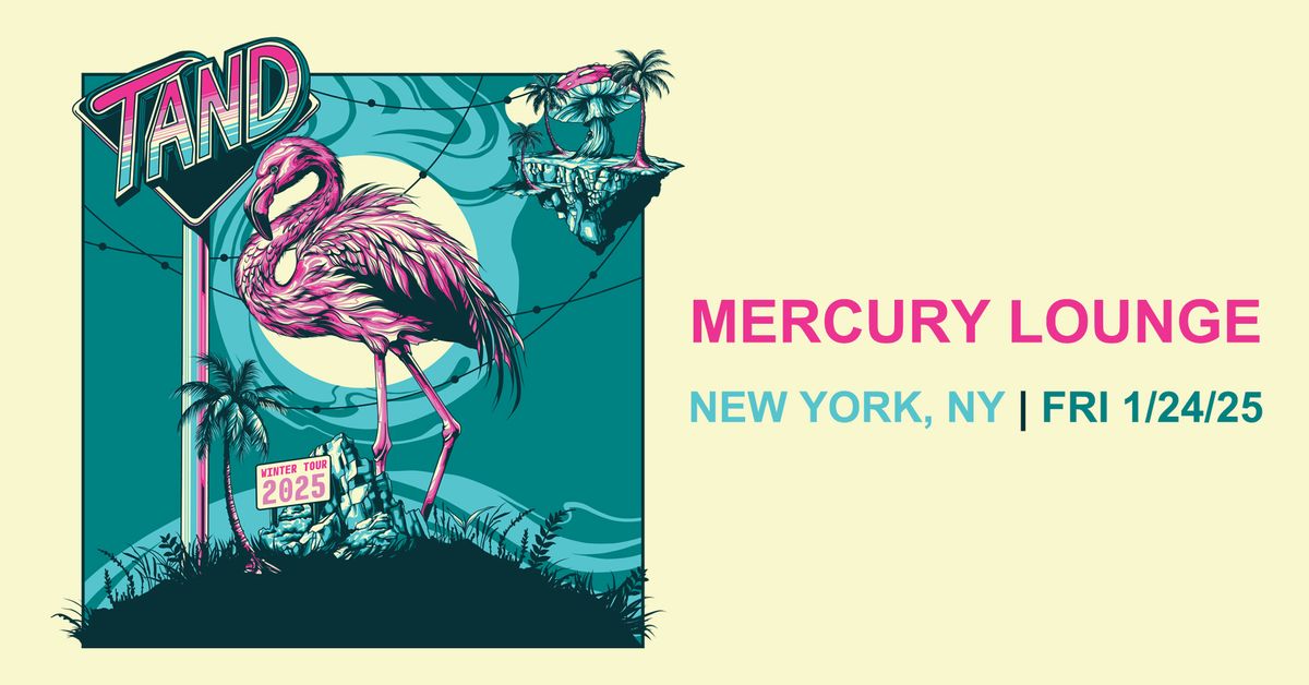 Tand at Mercury Lounge NYC