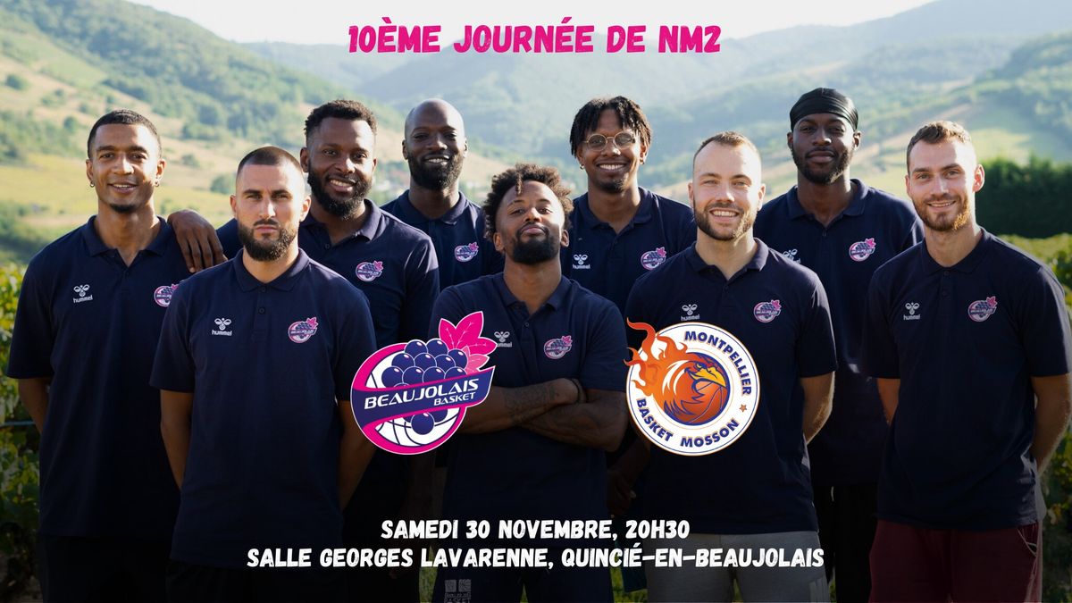 Beaujolais Basket - Montpellier Basket Mosson