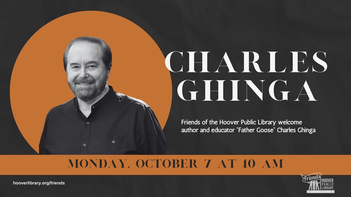 Friends of the Hoover Library present Charles Ghinga